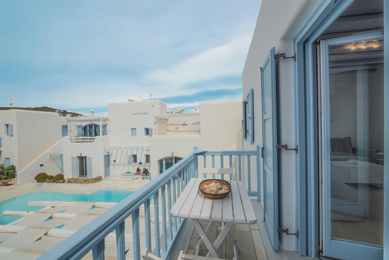 Mimosa Retreat Mykonos Lägenhet Ornos  Exteriör bild