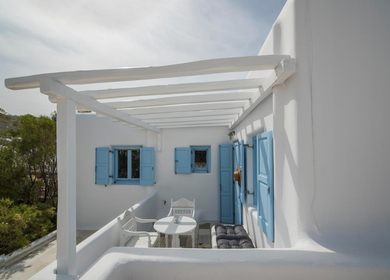 Mimosa Retreat Mykonos Lägenhet Ornos  Exteriör bild