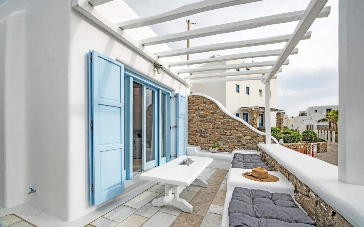 Mimosa Retreat Mykonos Lägenhet Ornos  Exteriör bild